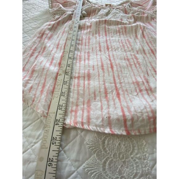 Good Hart Boho Top Crochet and Lace Trim Spring and Summer Top Size Small - Picture 11 of 11